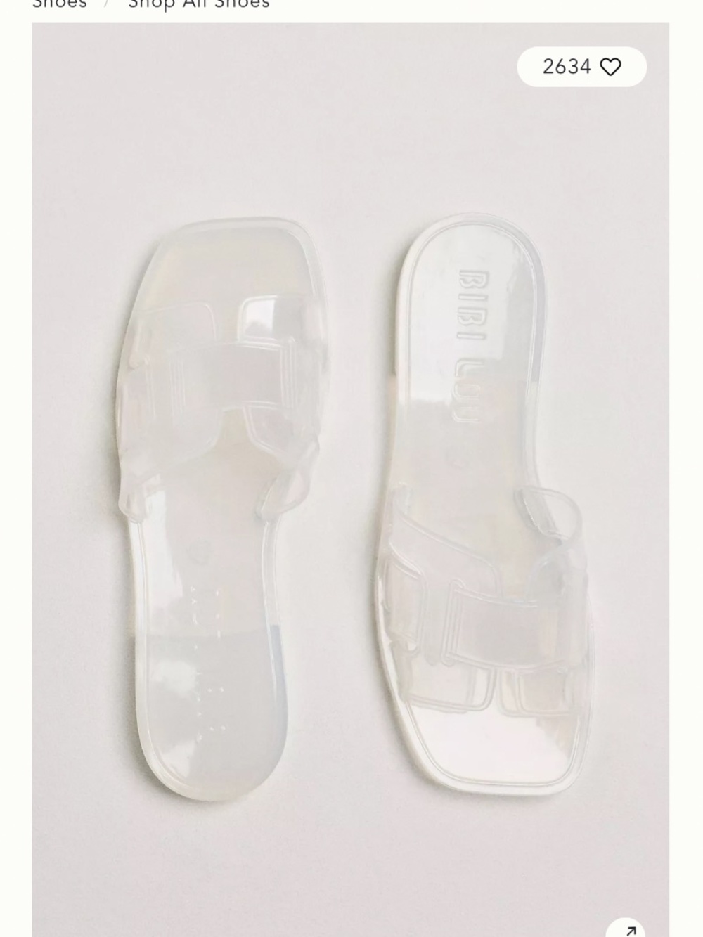Bibi Lou Women's White Sandals